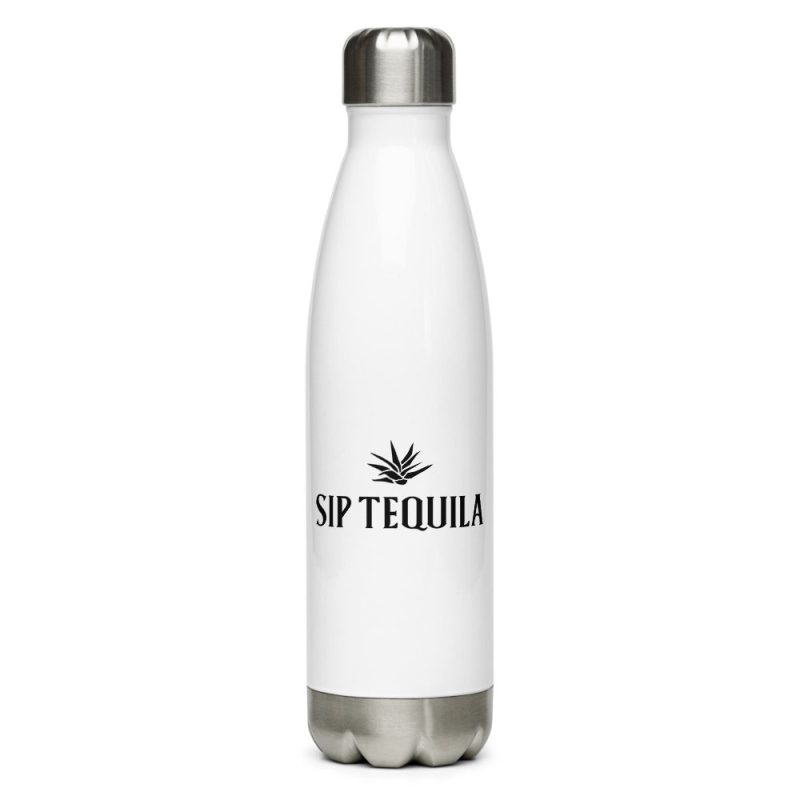 stainless steel water bottle white 17oz front 622b98523d918